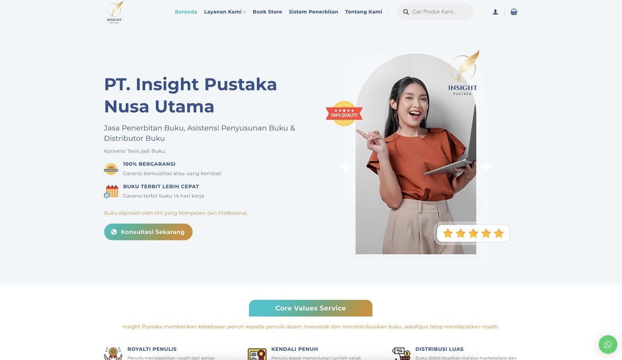 Website Nusa Utama